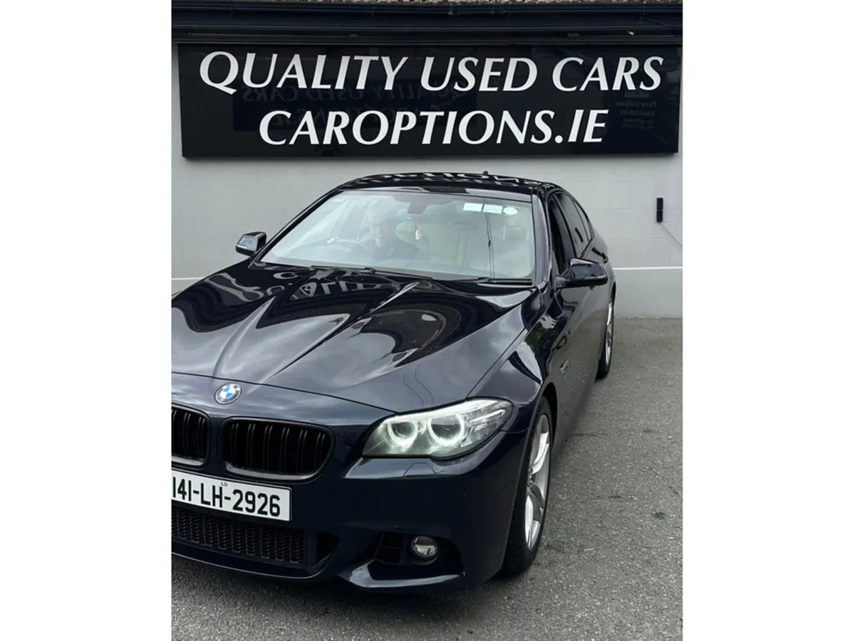 BMW 5-Series Saloon, Diesel, 2014, Black