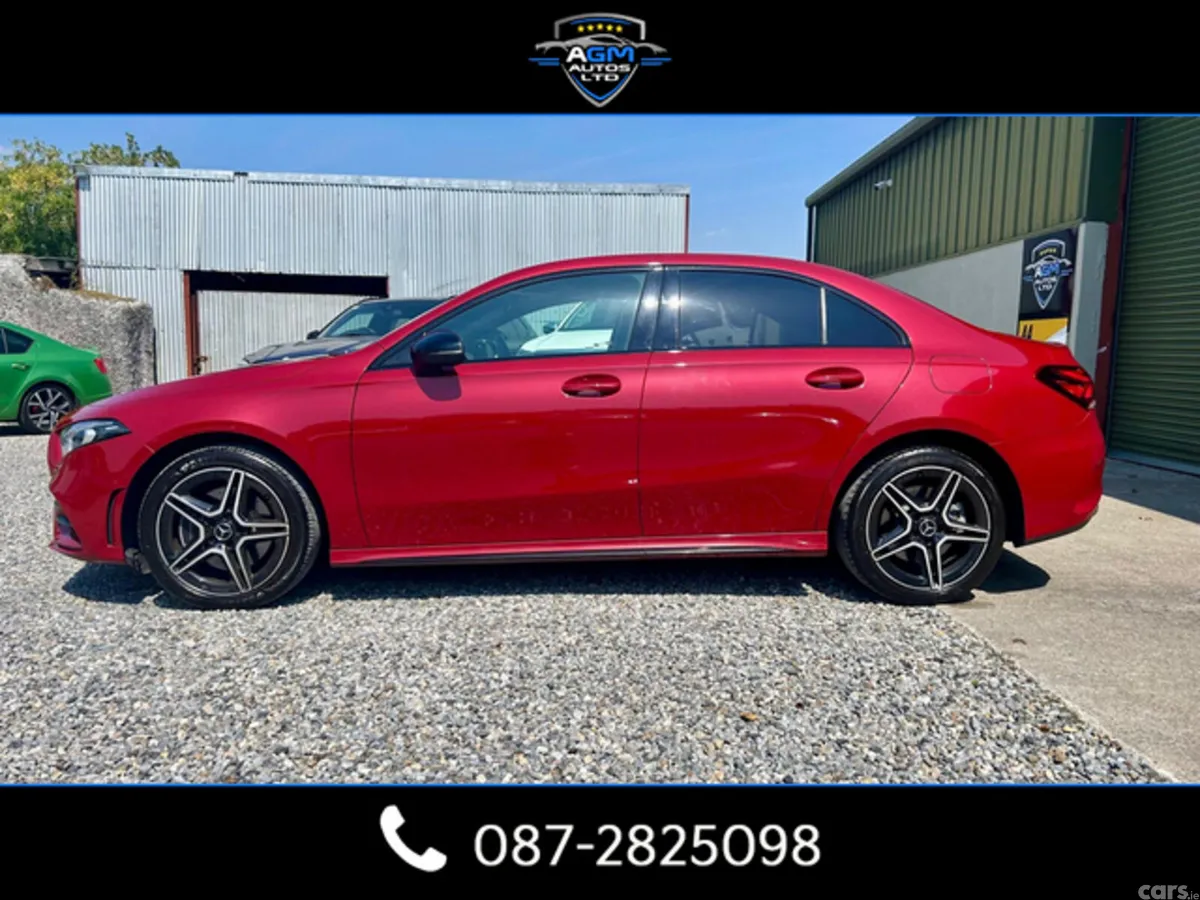 Mercedes-Benz A-Class Saloon, Petrol Plug-in Hybrid, 2021, Red