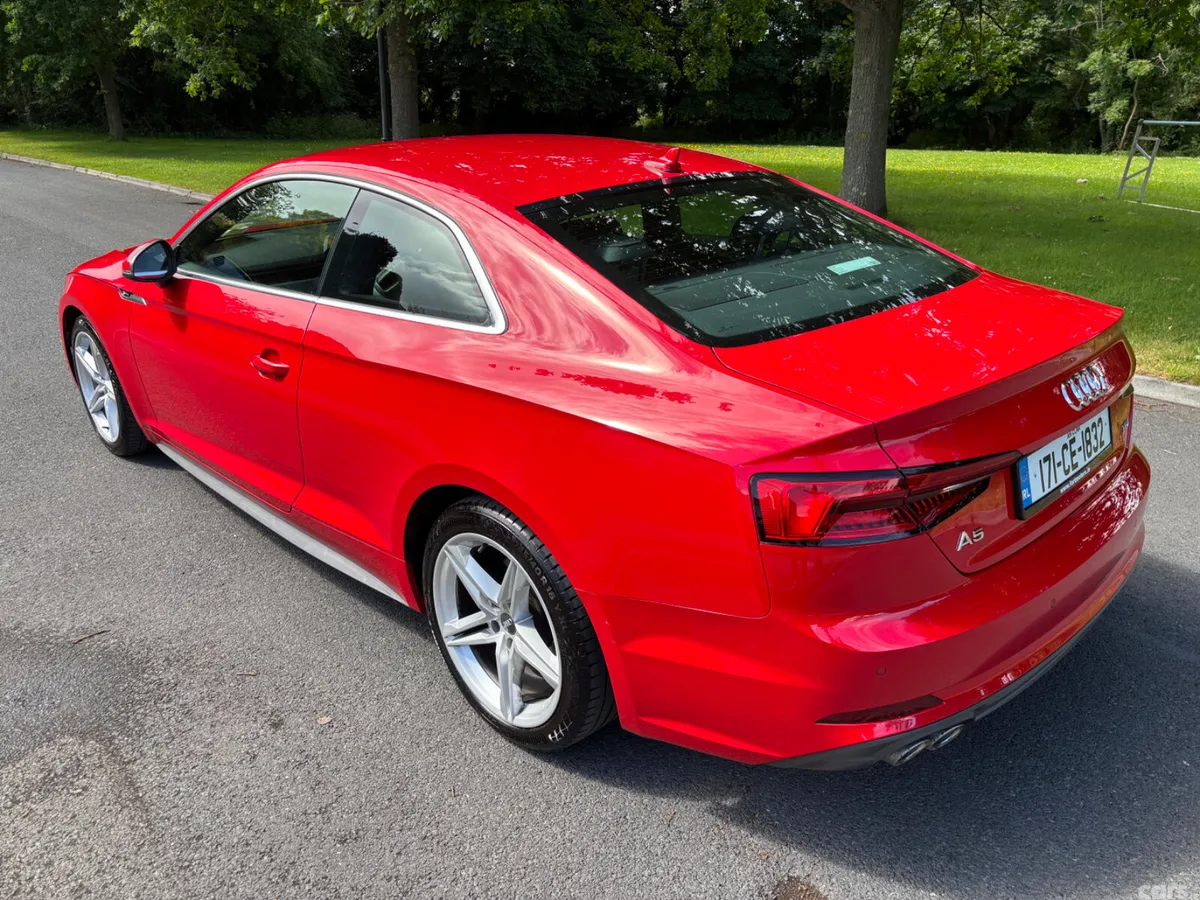 Audi A5 Coupe, Diesel, 2017, Red