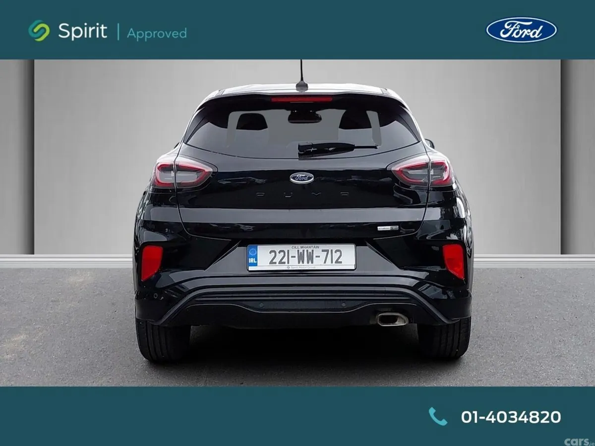 Ford Puma MPV, Petrol Hybrid, 2022, Black