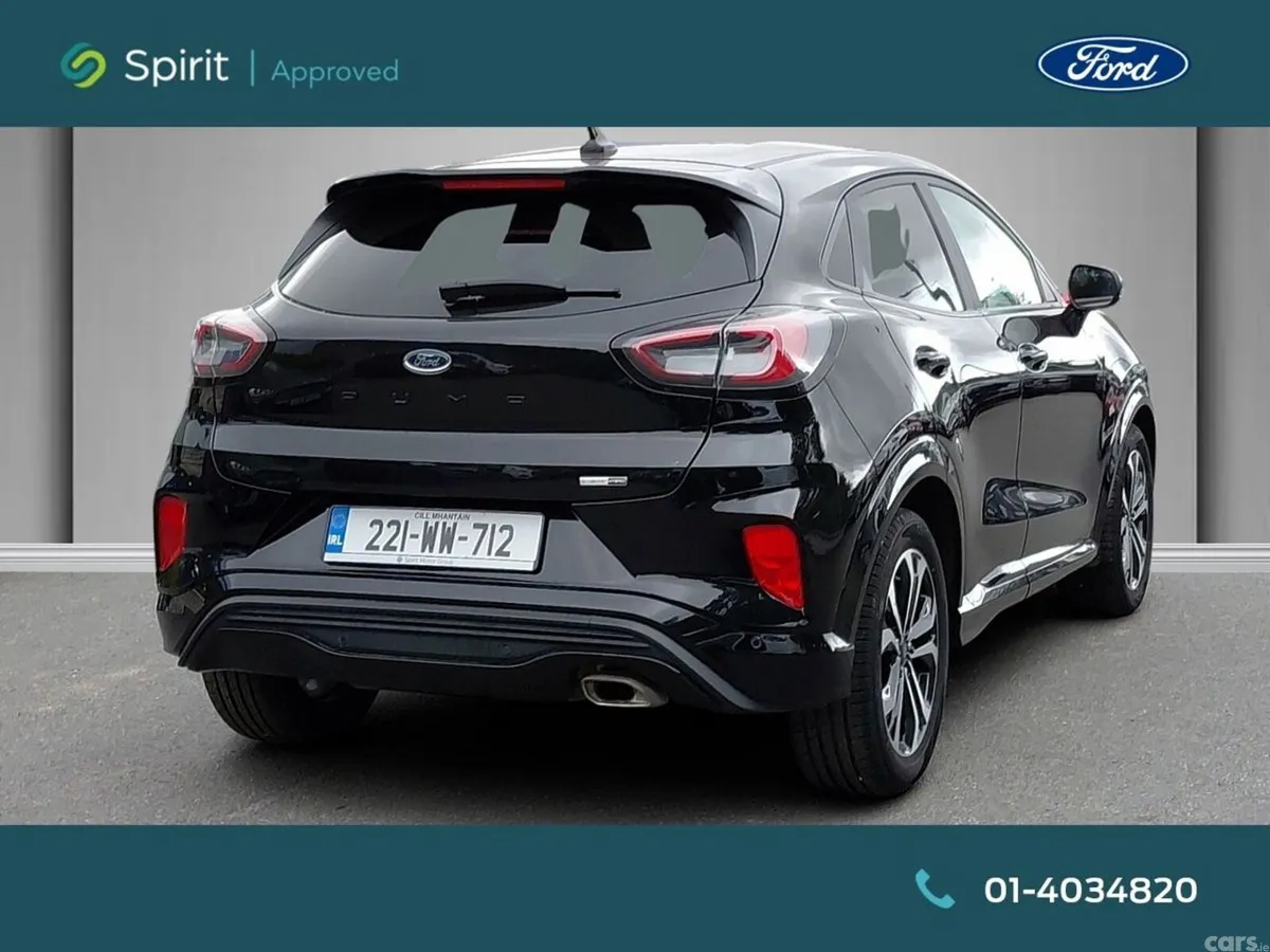 Ford Puma MPV, Petrol Hybrid, 2022, Black
