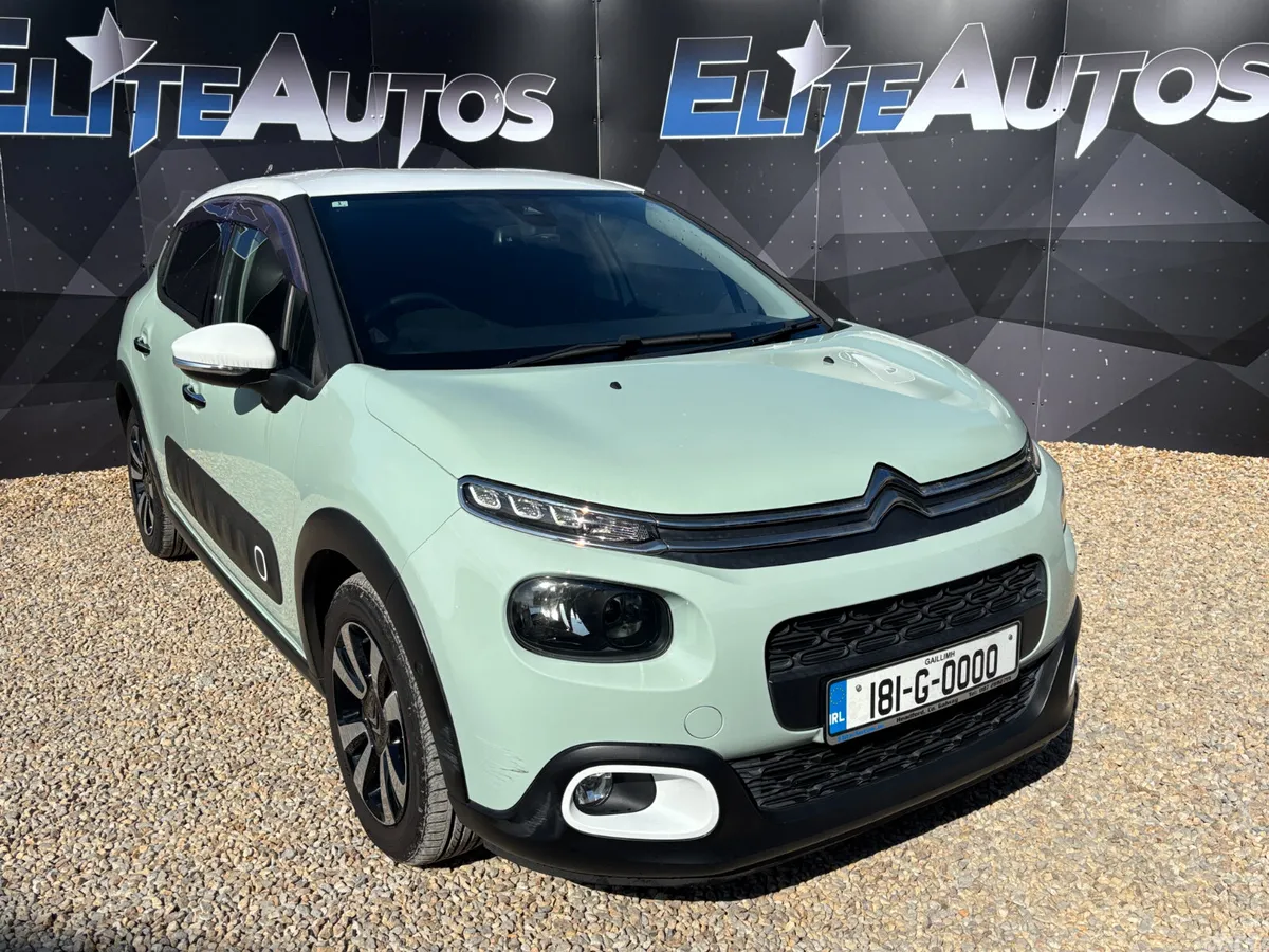 Citroen C3 Hatchback, Petrol, 2018, Green