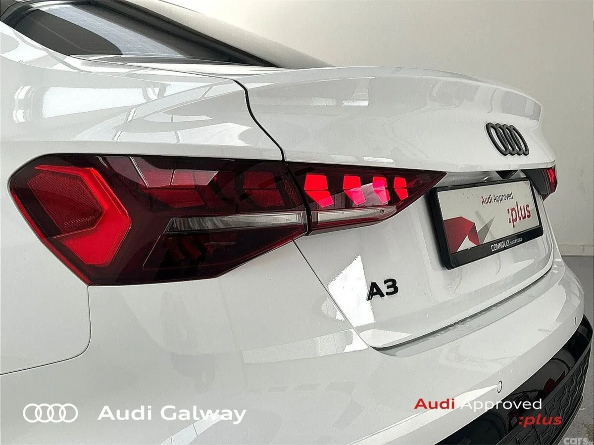 Audi A3 Saloon, Petrol, 2026, White