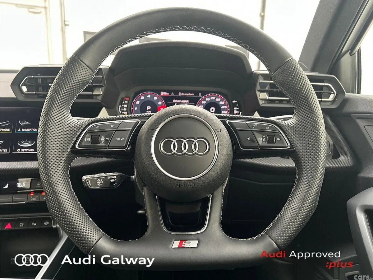 Audi A3 Saloon, Petrol, 2026, White