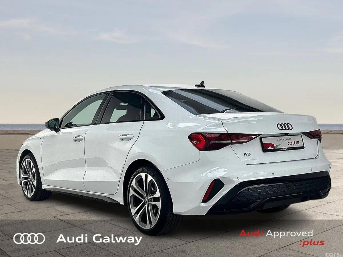 Audi A3 Saloon, Petrol, 2026, White