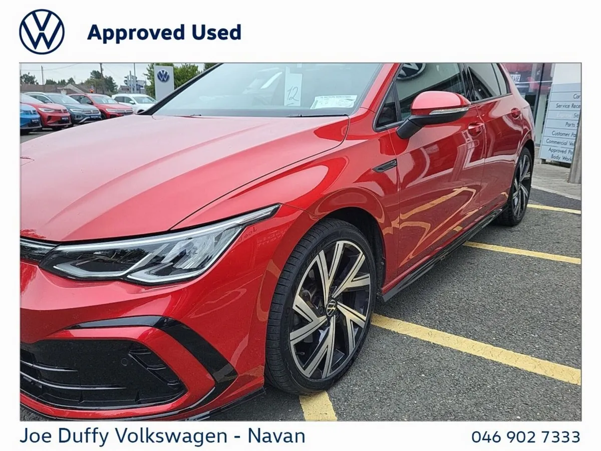 Volkswagen Golf Estate, Petrol, 2023, Red