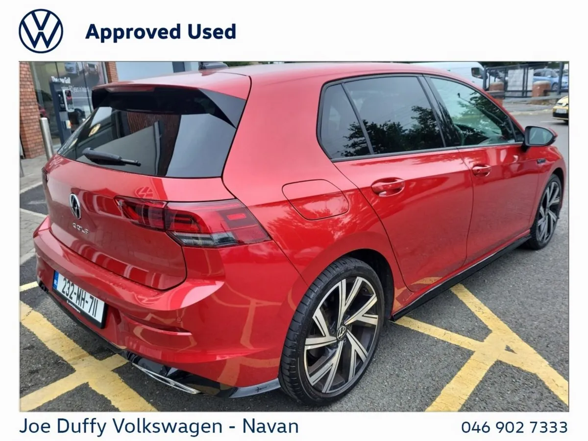 Volkswagen Golf Estate, Petrol, 2023, Red