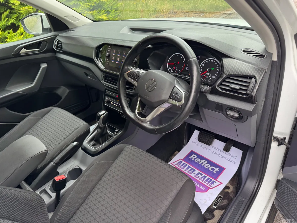 Volkswagen T-Cross Hatchback, Petrol, 2021, White