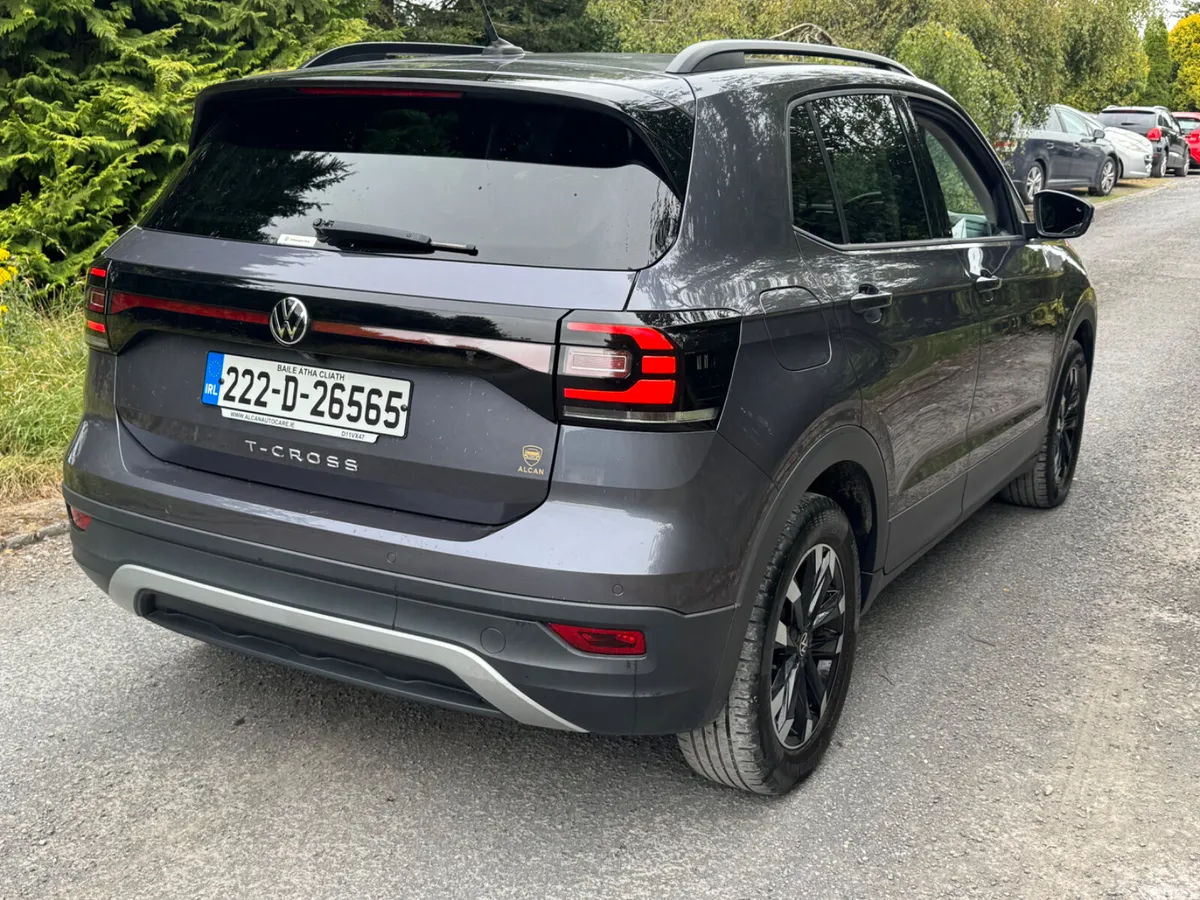 Volkswagen T-Cross Hatchback, Petrol, 2022, Grey