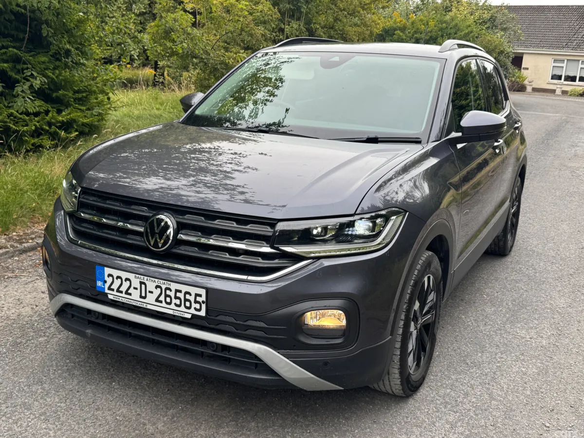 Volkswagen T-Cross Hatchback, Petrol, 2022, Grey