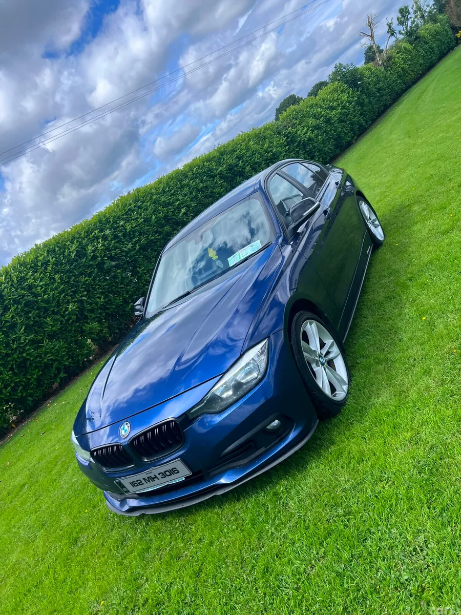 BMW 3-Series Saloon, Diesel, 2016, Blue