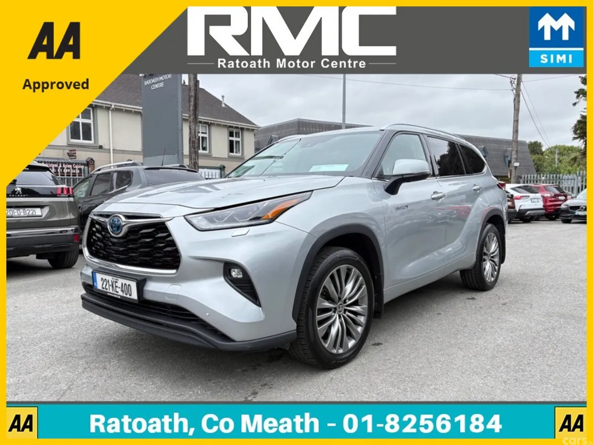 Toyota Highlander SUV, Petrol Hybrid, 2022, Grey
