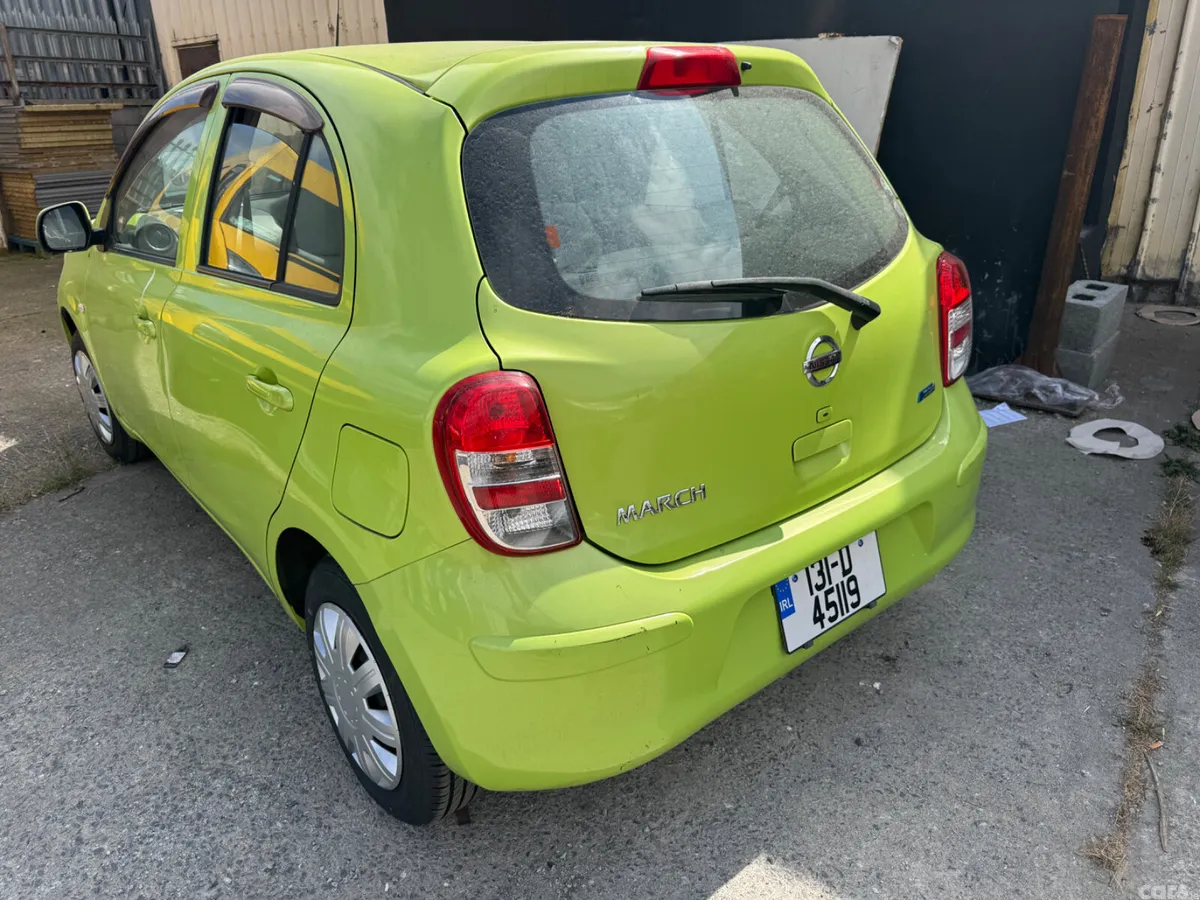 Nissan March Hatchback, Petrol, 2013, Green