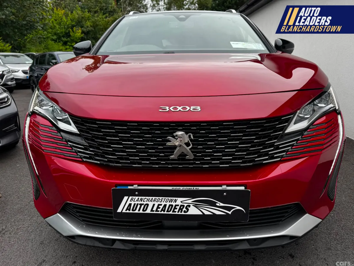 Peugeot 3008 SUV, Petrol Hybrid, 2024, Red