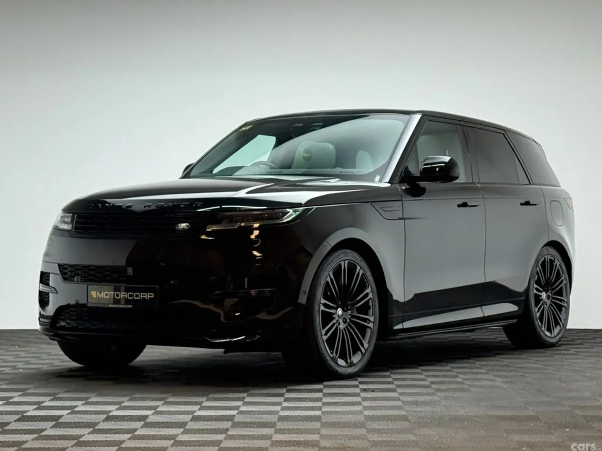 Land Rover Range Rover Sport SUV, Petrol Plug-in Hybrid, 2023, Black