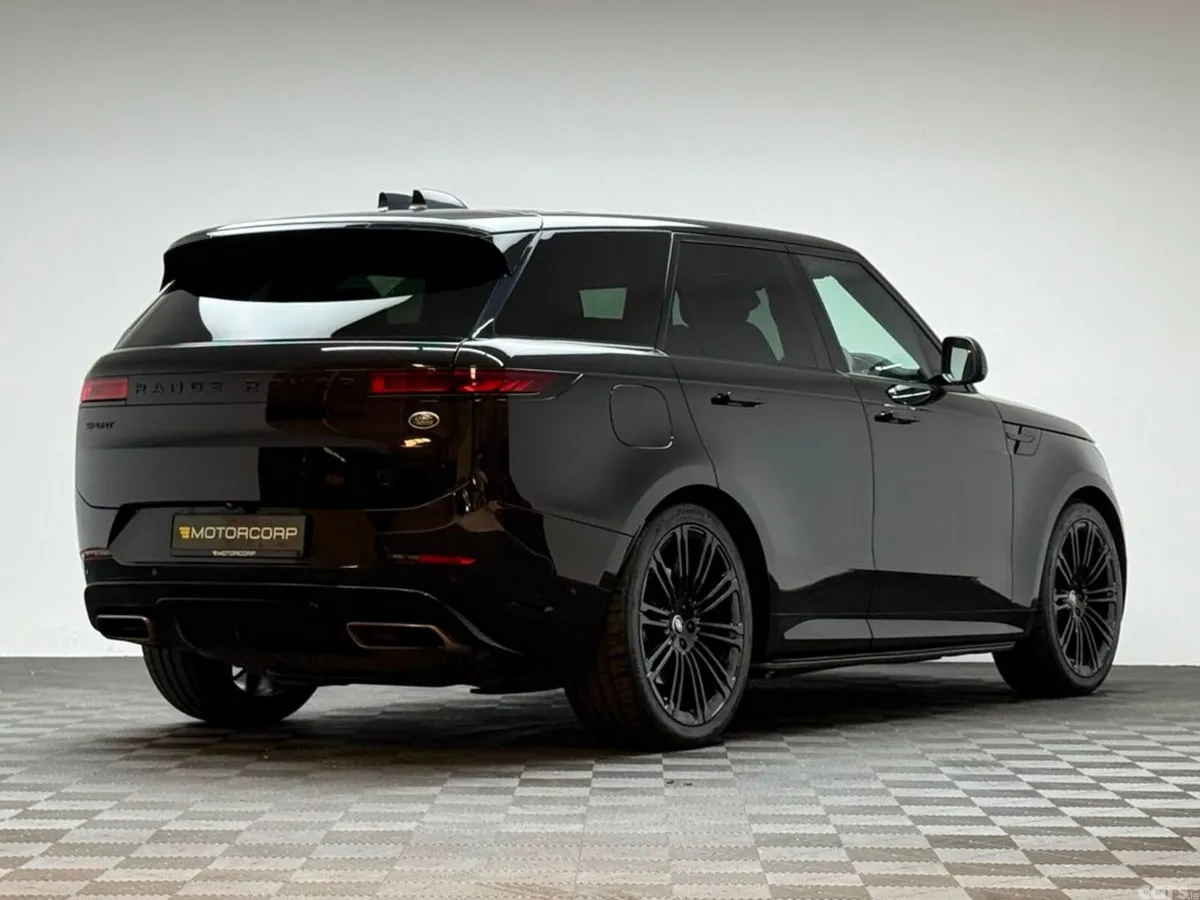 Land Rover Range Rover Sport SUV, Petrol Plug-in Hybrid, 2023, Black