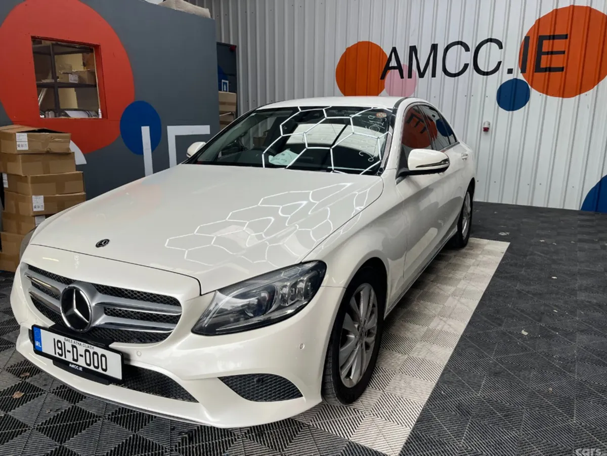 Mercedes-Benz C-Class Saloon, Diesel, 2019, White