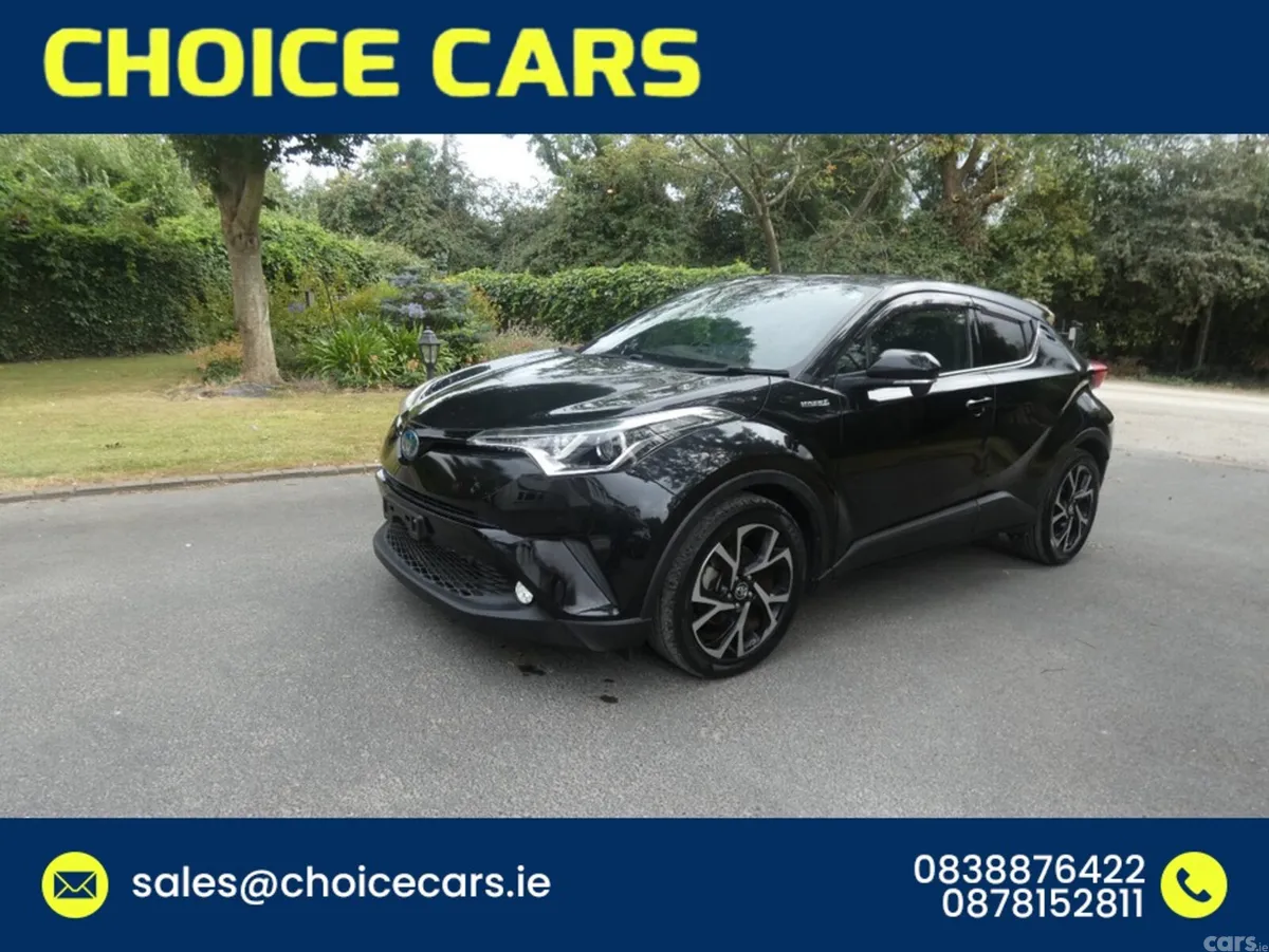 Toyota C-HR Hatchback, Petrol Hybrid, 2017, Black