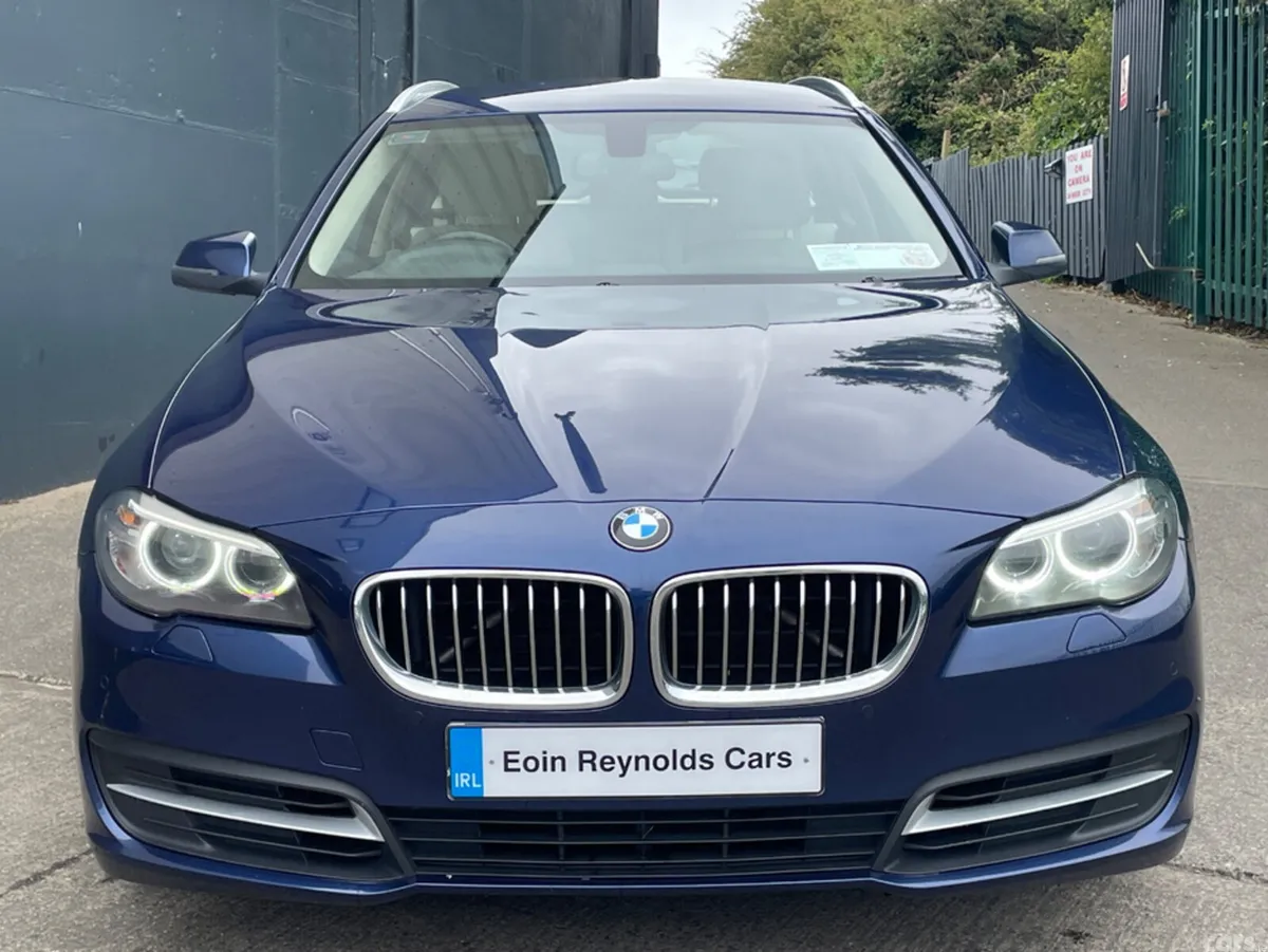 BMW 5-Series Estate, Diesel, 2016, Blue