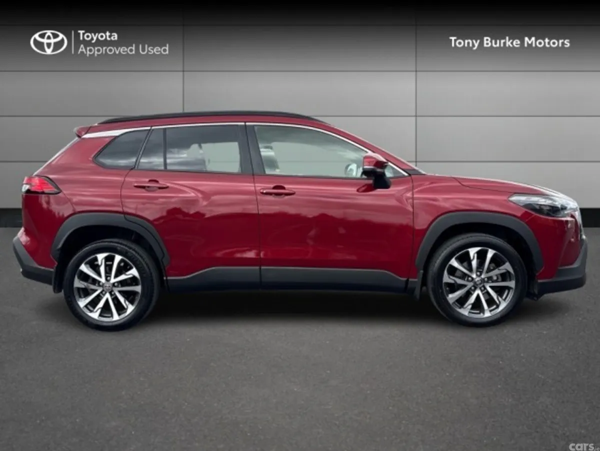 Toyota Corolla Cross SUV, Petrol Hybrid, 2023, Red