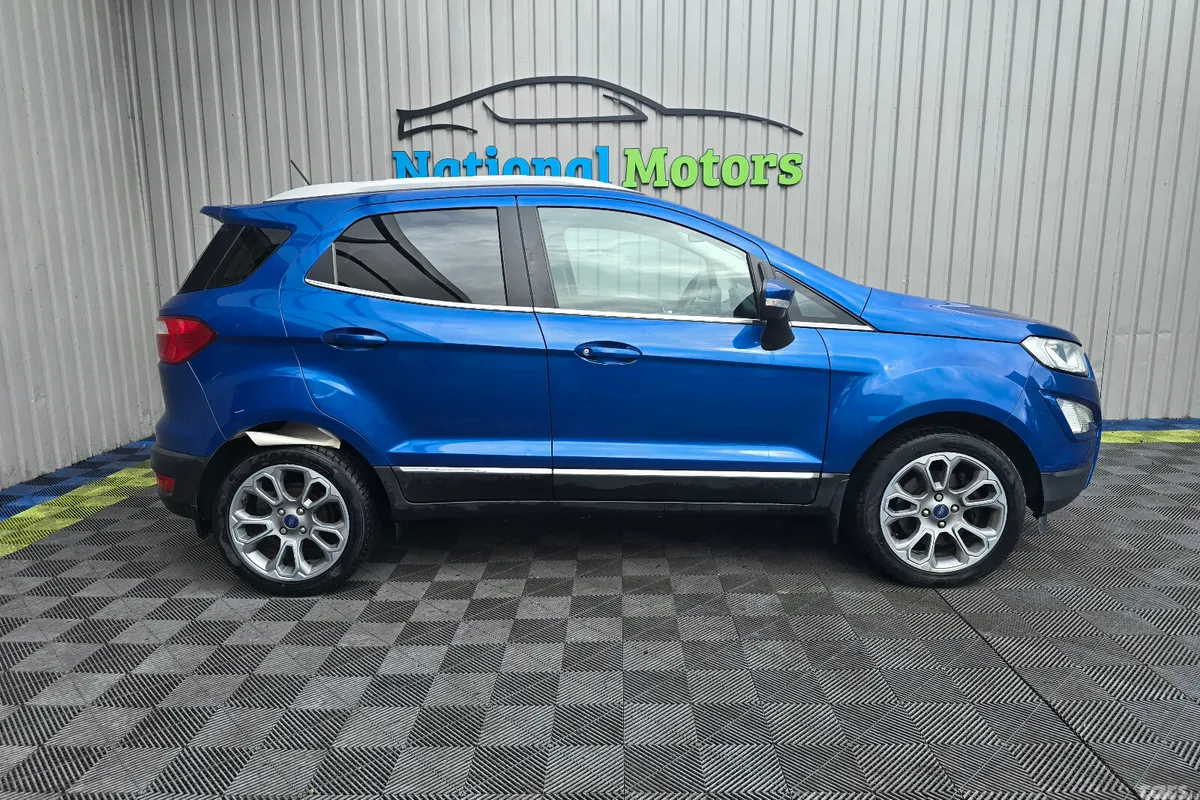 Ford EcoSport SUV, Petrol, 2020, Blue