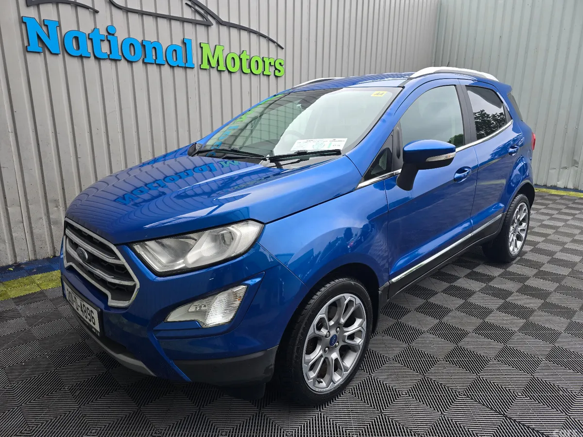 Ford EcoSport SUV, Petrol, 2020, Blue