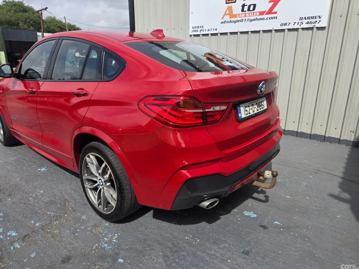 BMW X4 SUV, Diesel, 2015, Red