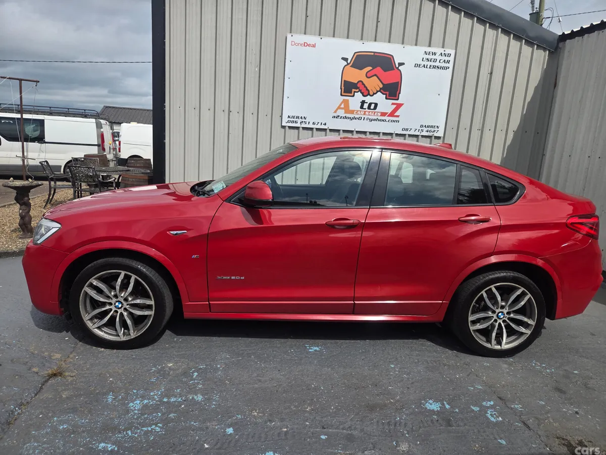 BMW X4 SUV, Diesel, 2015, Red