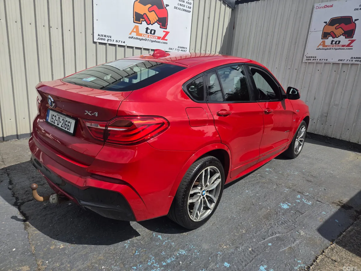 BMW X4 SUV, Diesel, 2015, Red
