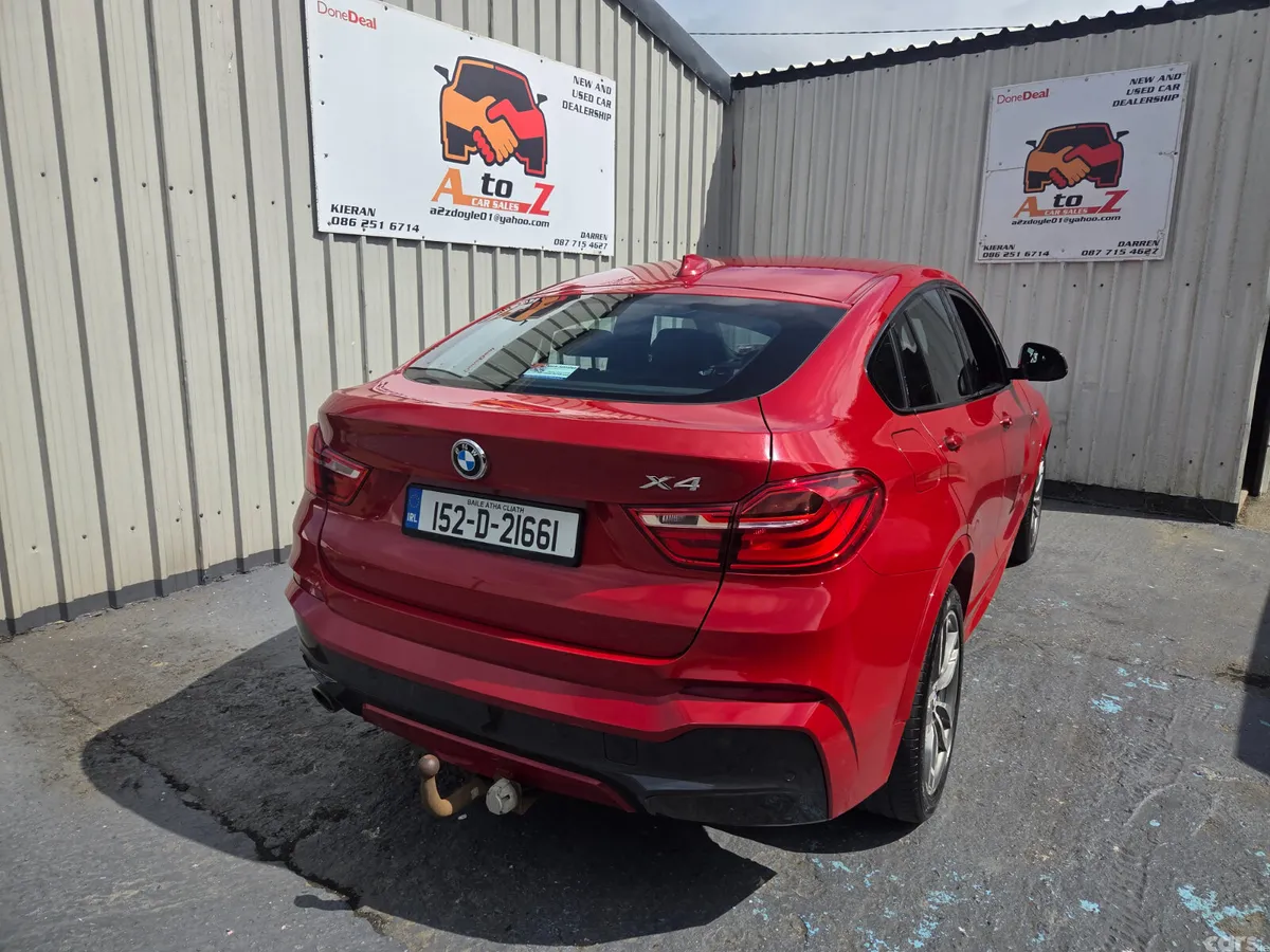 BMW X4 SUV, Diesel, 2015, Red