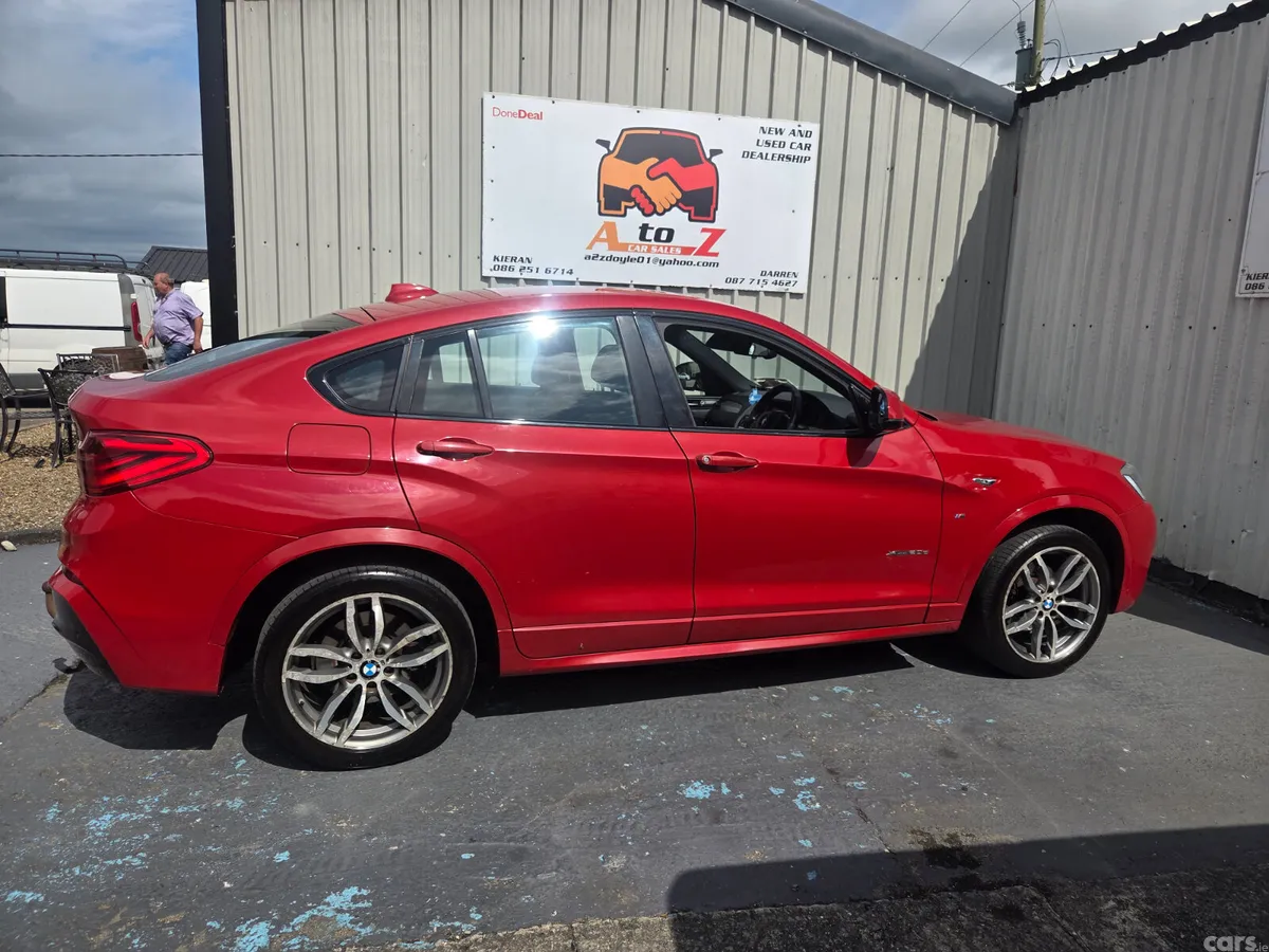 BMW X4 SUV, Diesel, 2015, Red