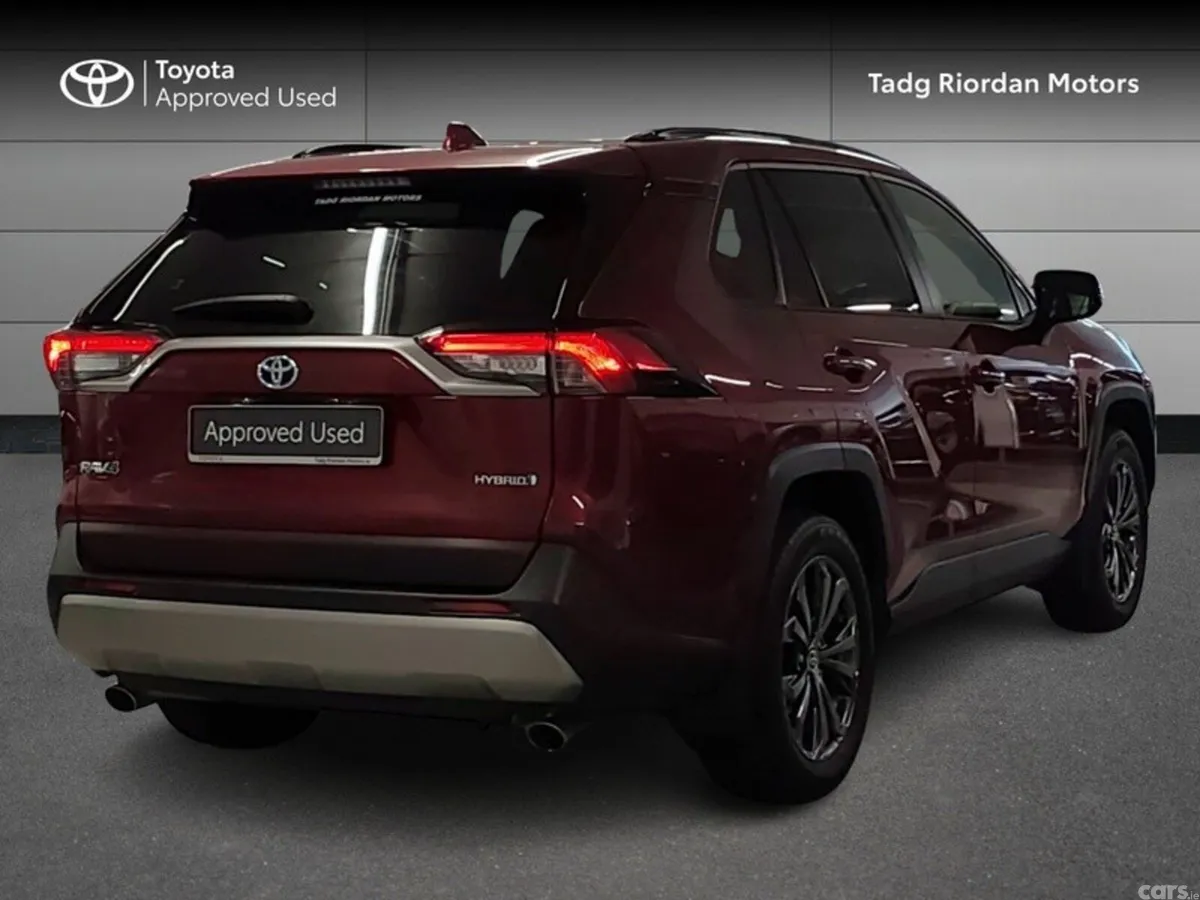 Toyota RAV4 SUV, Petrol Hybrid, 2023, Red