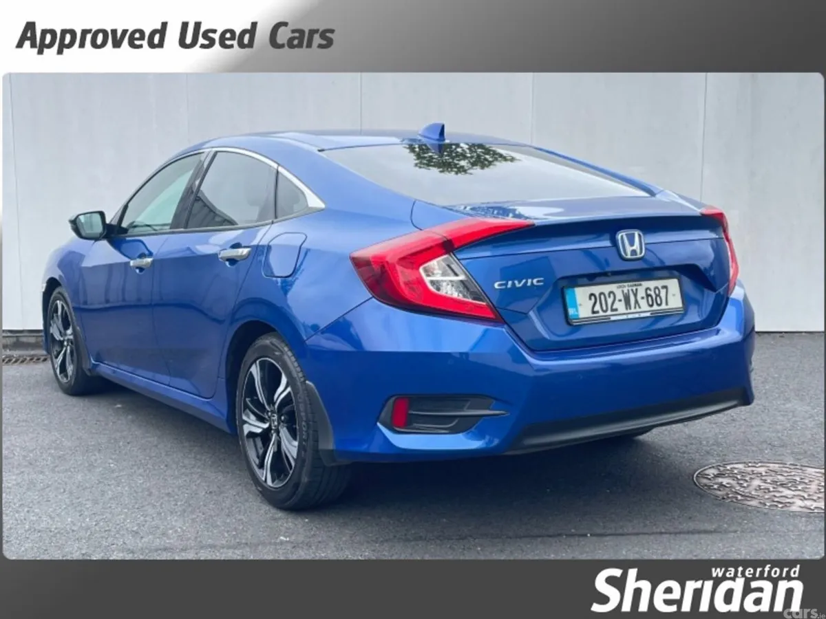 Honda Civic Saloon, Petrol, 2020, Blue