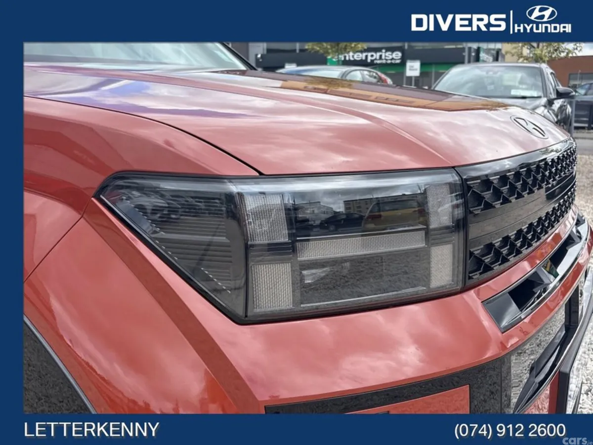 Hyundai Santa Fe Estate, Petrol Plug-in Hybrid, 2025, Orange