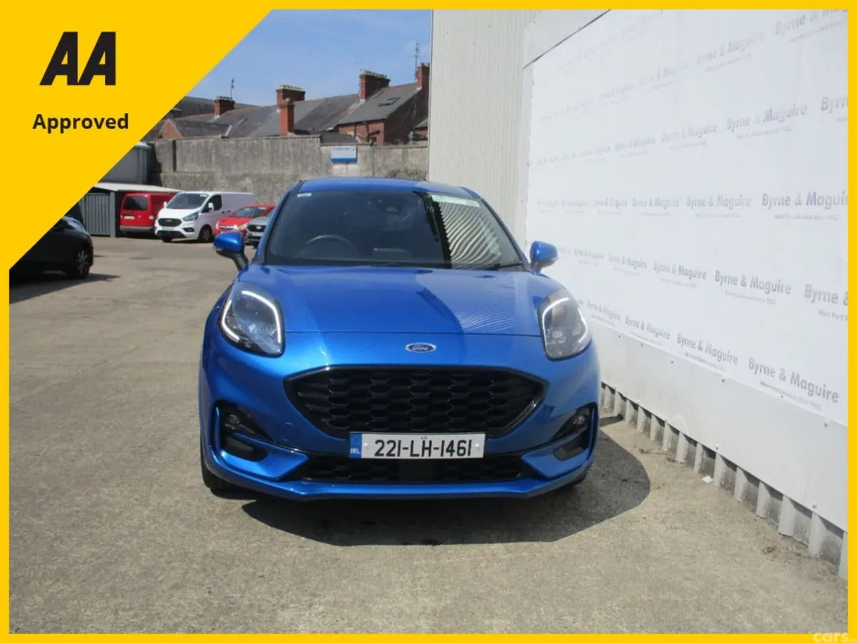 Ford Puma MPV, Petrol Hybrid, 2022, Blue