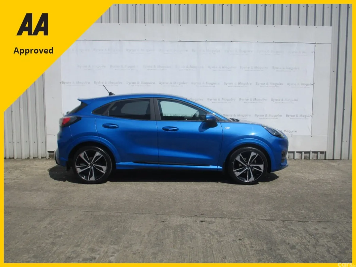 Ford Puma MPV, Petrol Hybrid, 2022, Blue