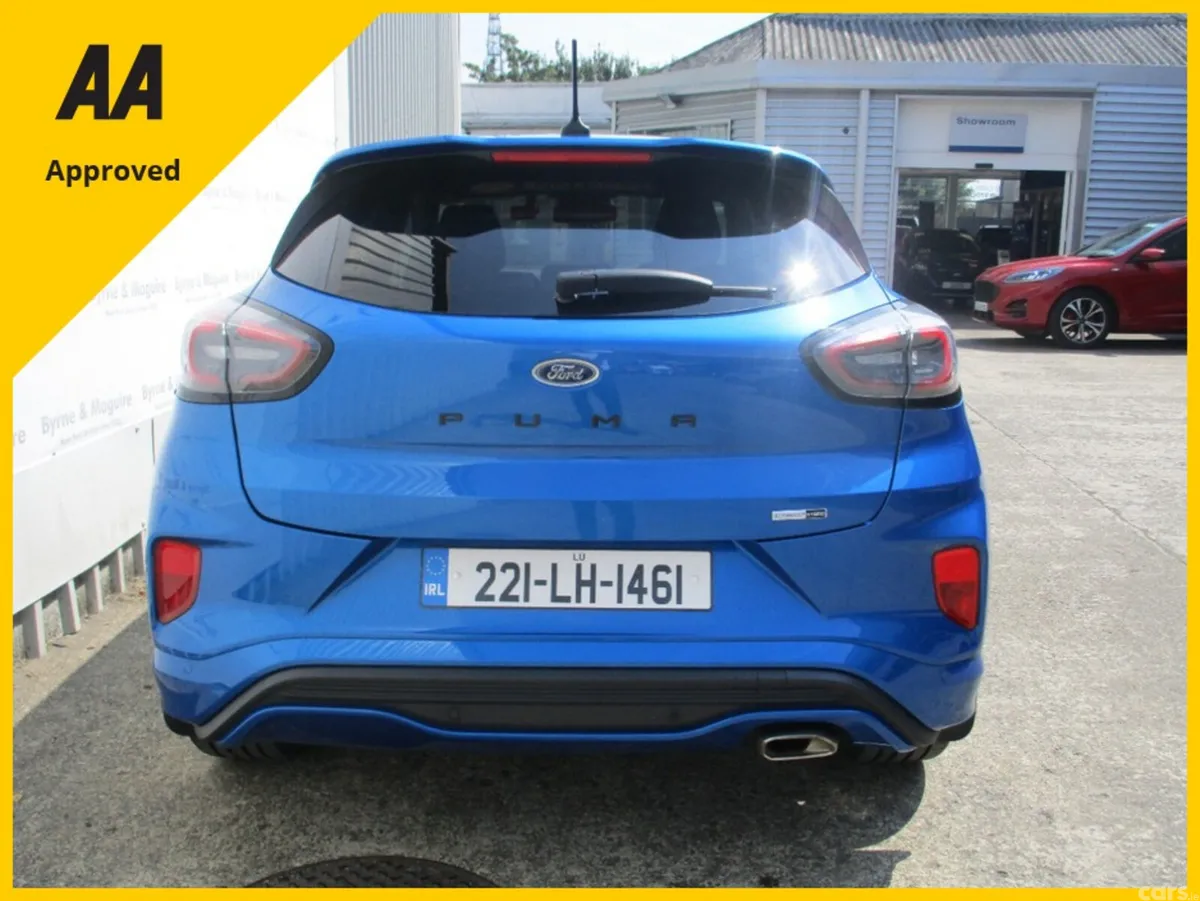 Ford Puma MPV, Petrol Hybrid, 2022, Blue