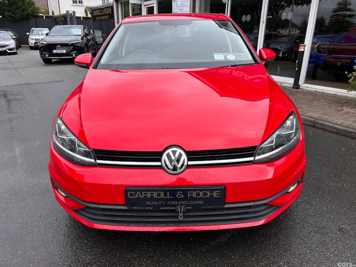 Volkswagen Golf Hatchback, Petrol, 2019, Red
