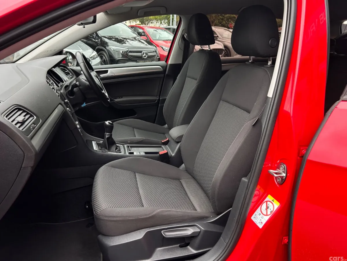 Volkswagen Golf Hatchback, Petrol, 2019, Red