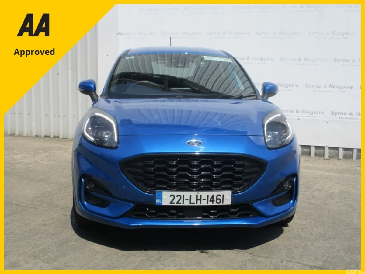 Ford Puma MPV, Petrol Hybrid, 2022, Blue