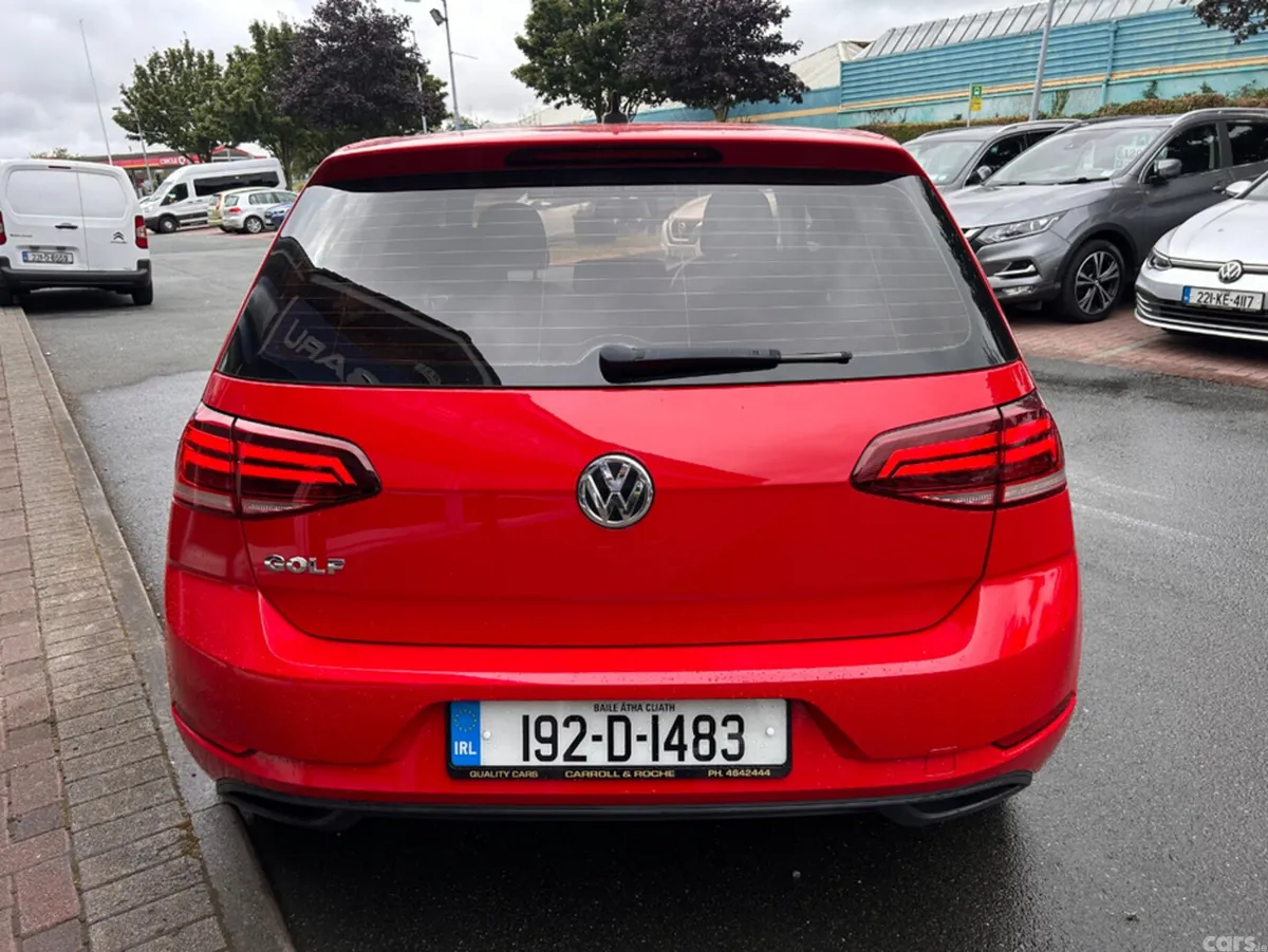 Volkswagen Golf Hatchback, Petrol, 2019, Red