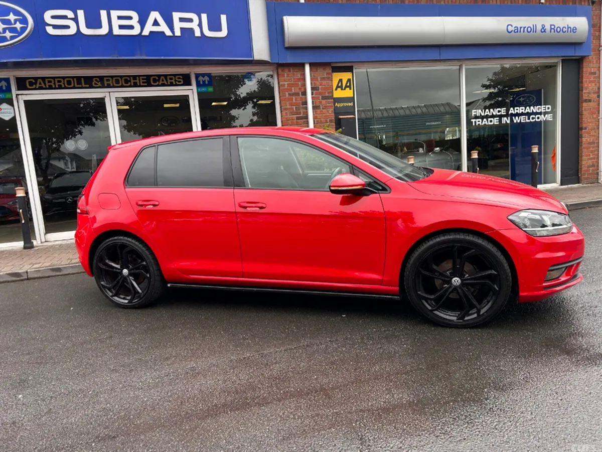 Volkswagen Golf Hatchback, Petrol, 2019, Red