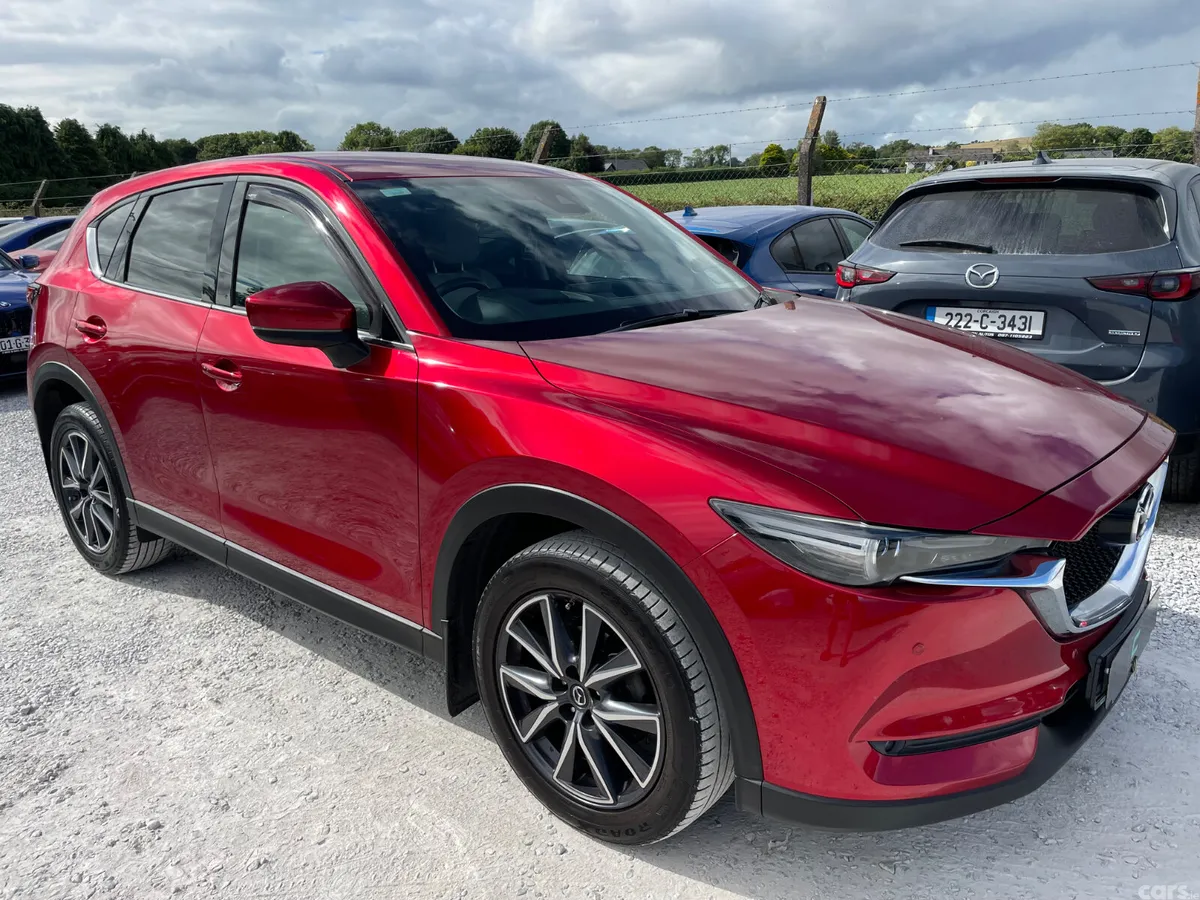 Mazda CX-5 SUV, Diesel, 2017, Red