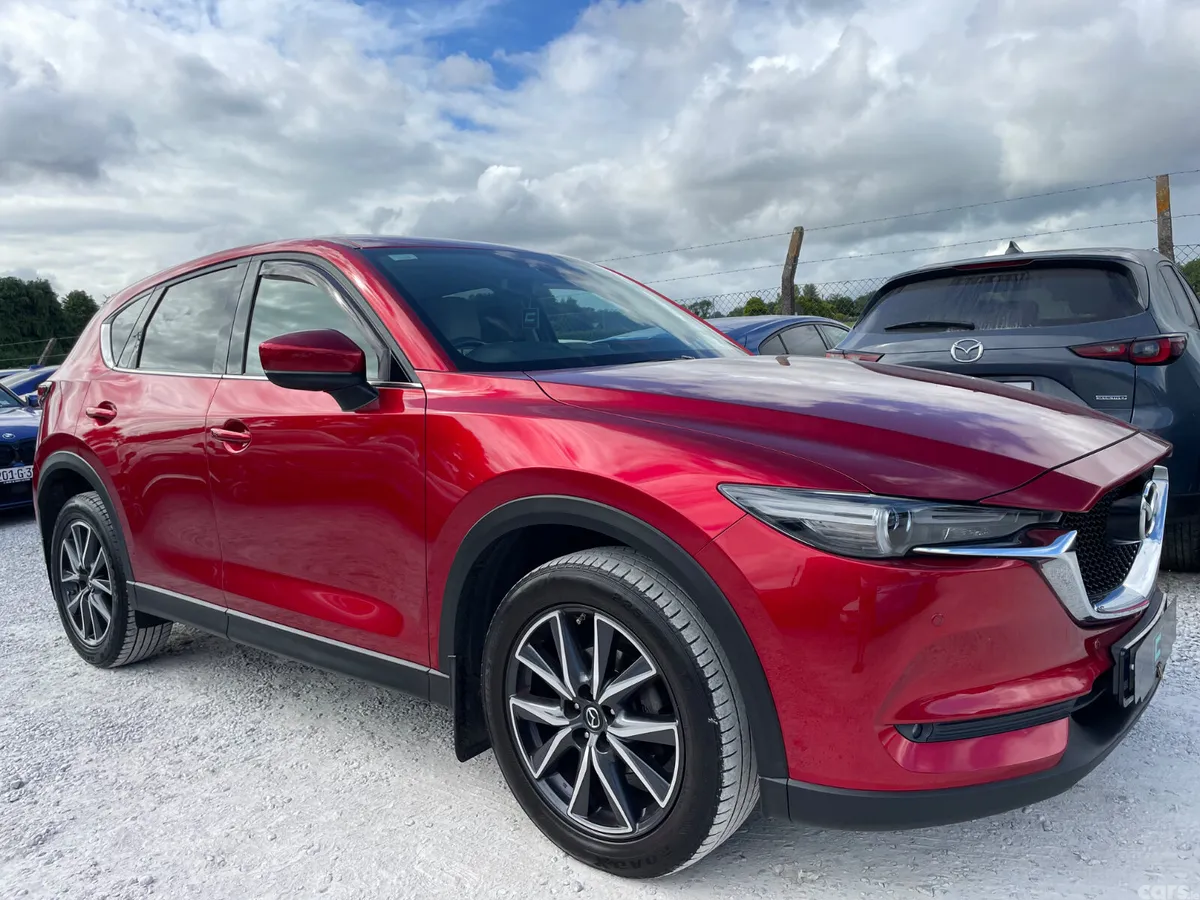 Mazda CX-5 SUV, Diesel, 2017, Red