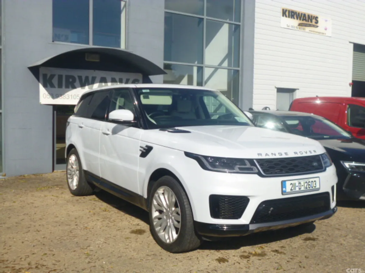 Land Rover Range Rover Sport SUV, Petrol Plug-in Hybrid, 2021, White