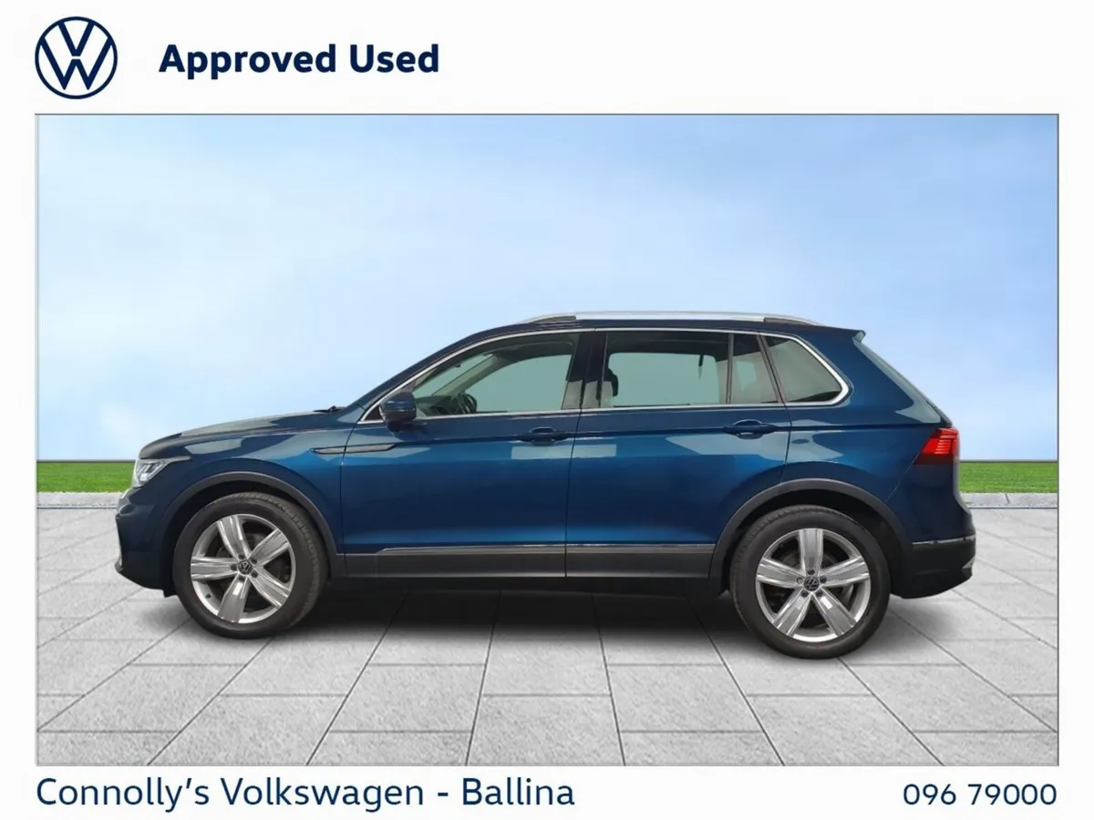 Volkswagen Tiguan SUV, Petrol, 2021, Blue