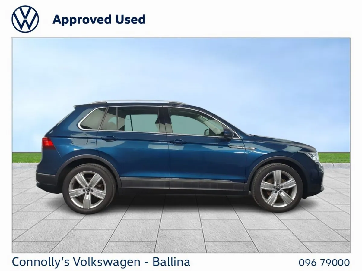 Volkswagen Tiguan SUV, Petrol, 2021, Blue