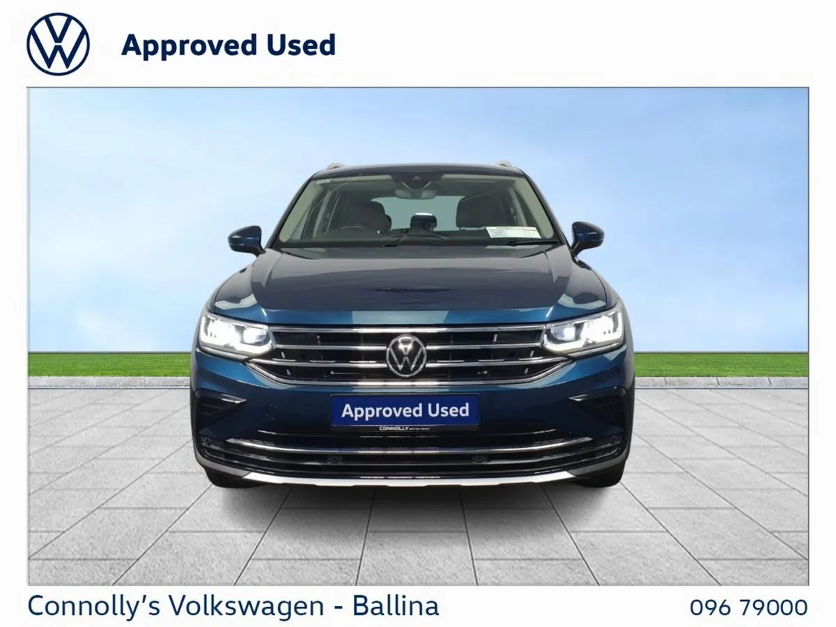 Volkswagen Tiguan SUV, Petrol, 2021, Blue