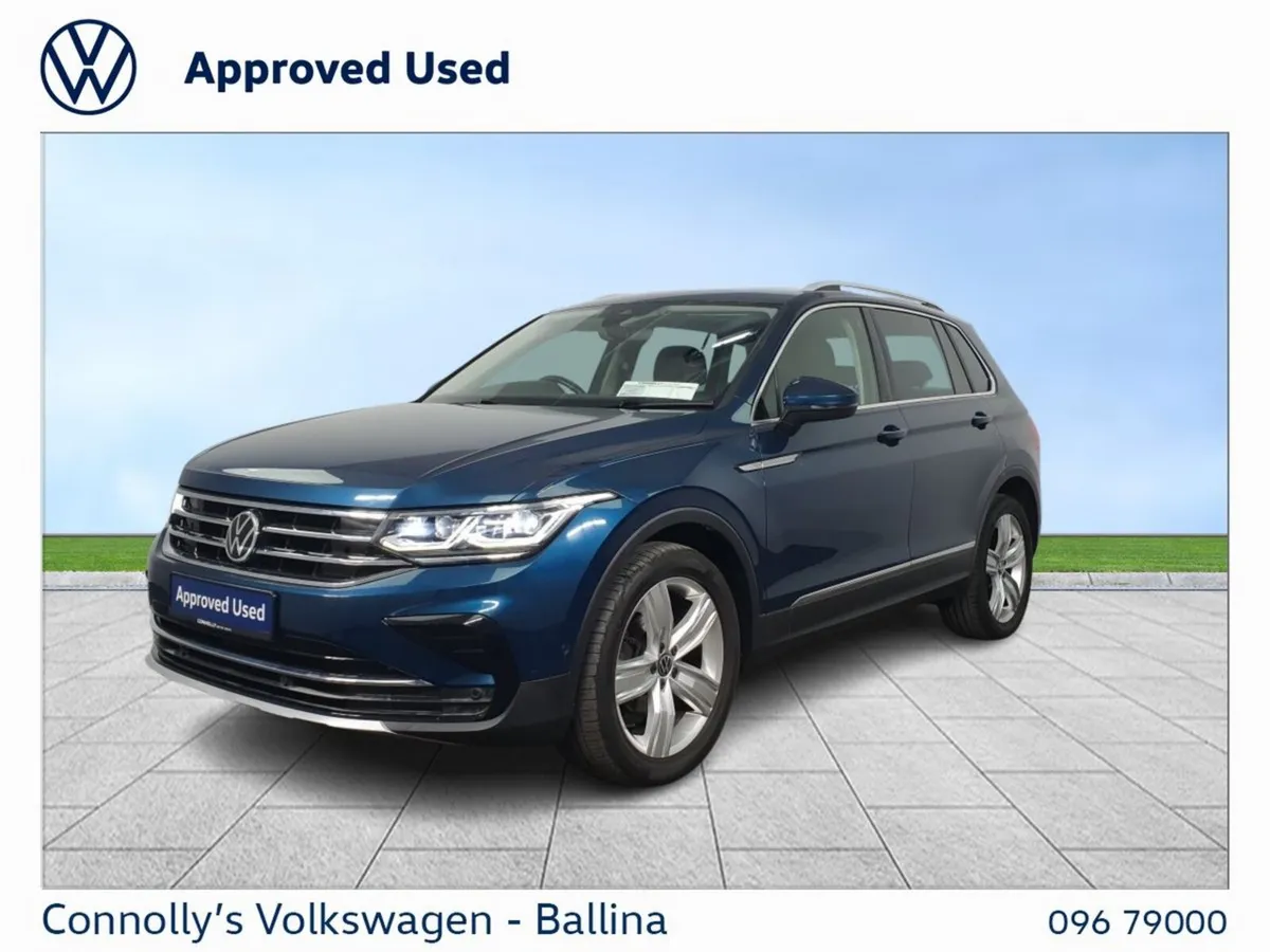 Volkswagen Tiguan SUV, Petrol, 2021, Blue