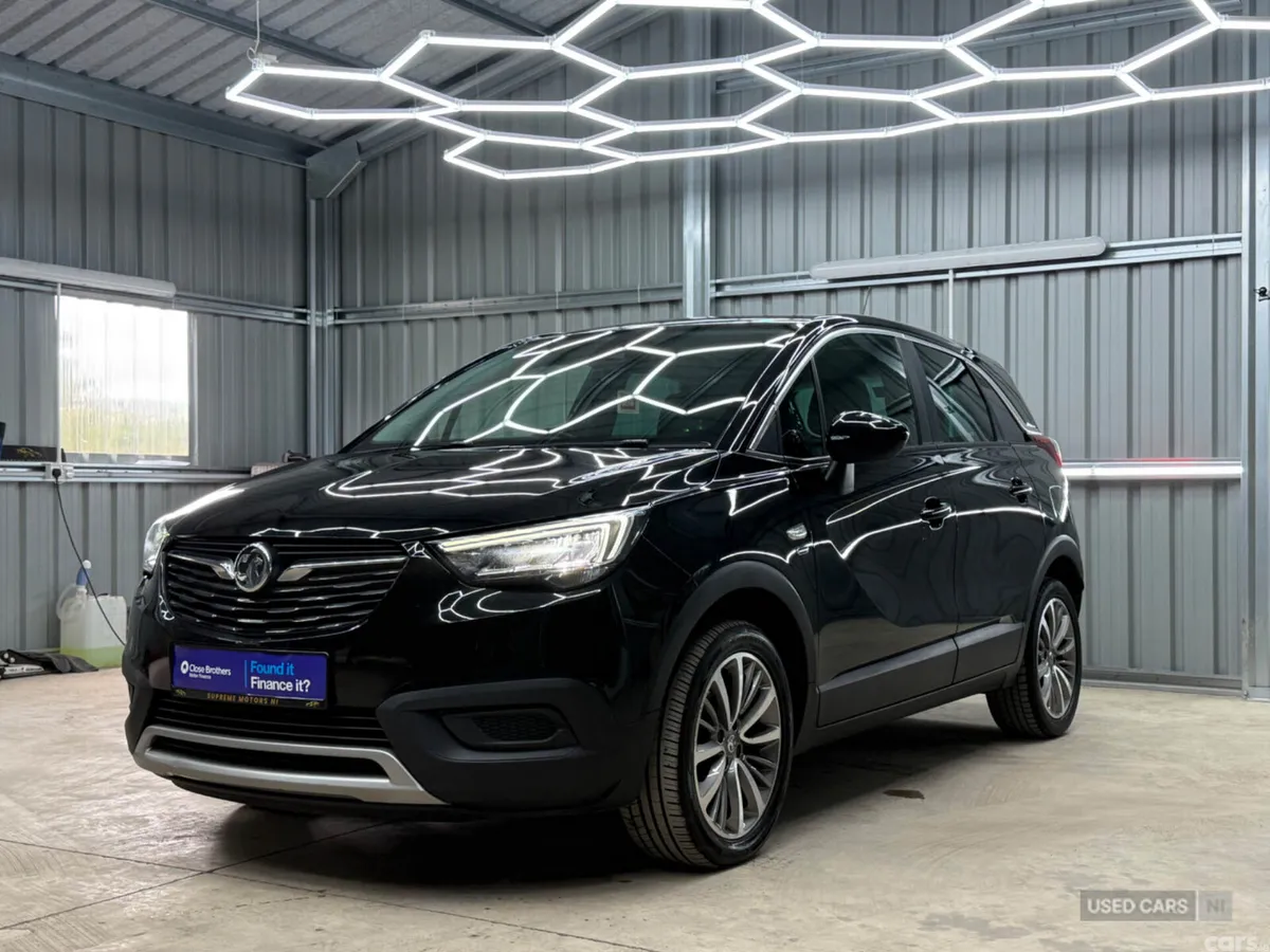 Vauxhall Crossland X SUV, Petrol, 2020, Black